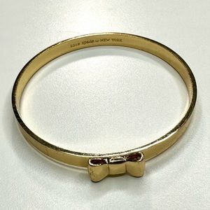 Kate Spade Gold Bow Bangle Bracelet